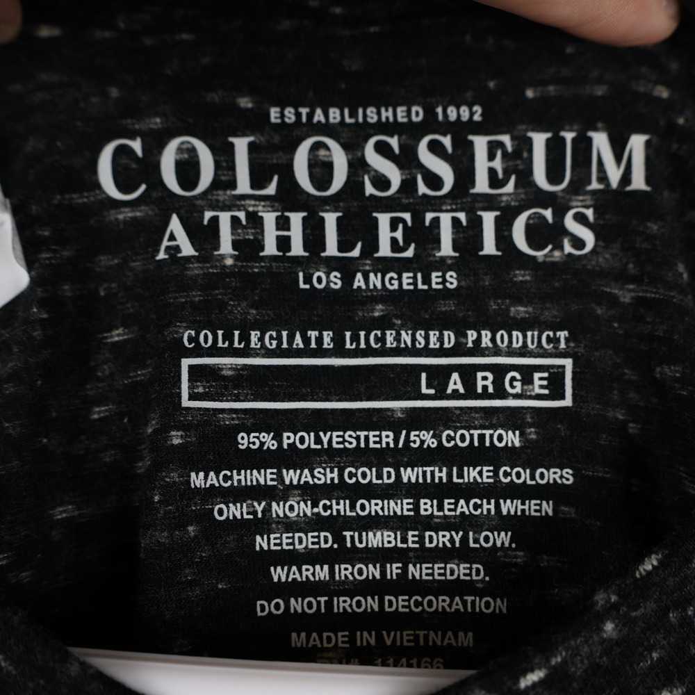Kentucky Wildcats Shirt Mens Large Black NCAA Basketball Colosseum Athletics Tee - Picture 5 of 7